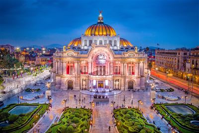 Mexiko Mexiko Stadt Palacio de Bellas Artes